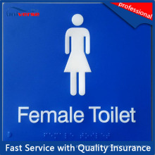 OEM / ODM Factory Directly Toilet Plastic Sign